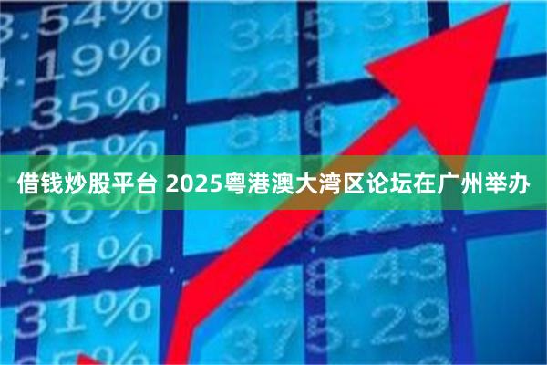 借钱炒股平台 2025粤港澳大湾区论坛在广州举办