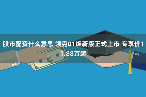 股市配资什么意思 领克01焕新版正式上市 专享价11.88万起
