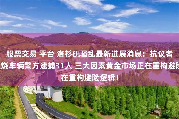 股票交易 平台 洛杉矶骚乱最新进展消息：抗议者纵火焚烧车辆警方逮捕31人 三大因素黄金市场正在重构避险逻辑！