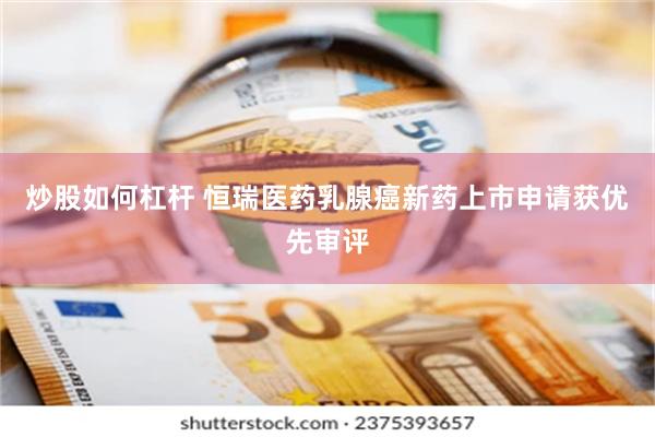 炒股如何杠杆 恒瑞医药乳腺癌新药上市申请获优先审评