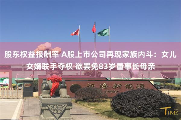 股东权益报酬率 A股上市公司再现家族内斗：女儿女婿联手夺权 欲罢免83岁董事长母亲