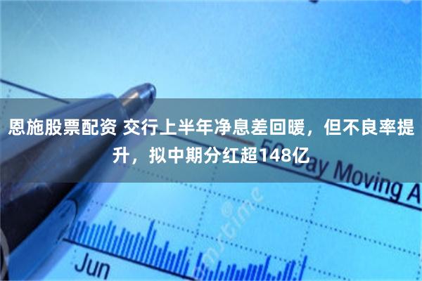 恩施股票配资 交行上半年净息差回暖，但不良率提升，拟中期分红超148亿
